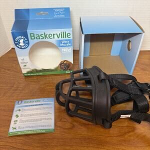 Baskerville Ultra Muzzle, Size 4 For Dogs New In open Package!